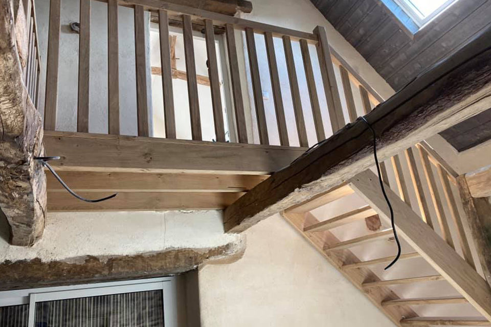 Escalier d'intérieur sur-mesure