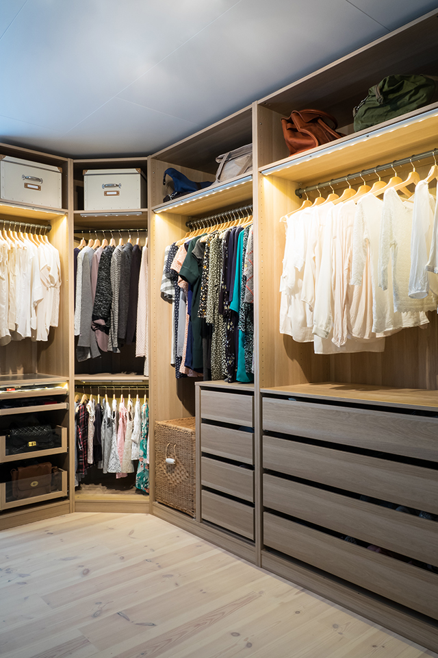 Dressing en bois sur-mesure